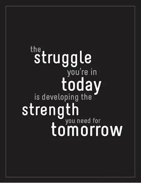 Lifehack Quotes Motivational-quote-struggle - Museuly