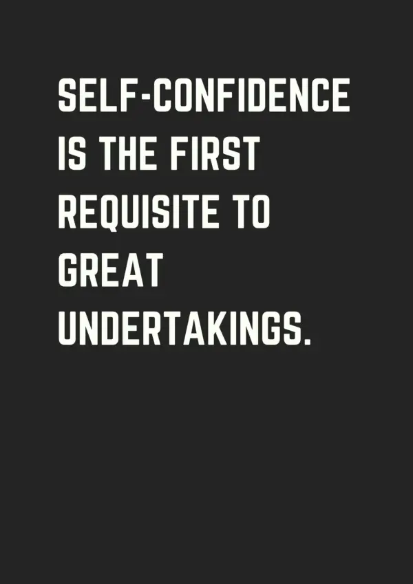 20 self-confidence quotes, that will change you - museuly