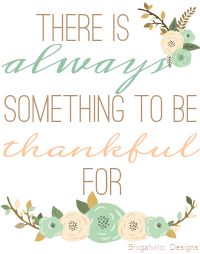 30+ Things to Be Thankful For - museuly