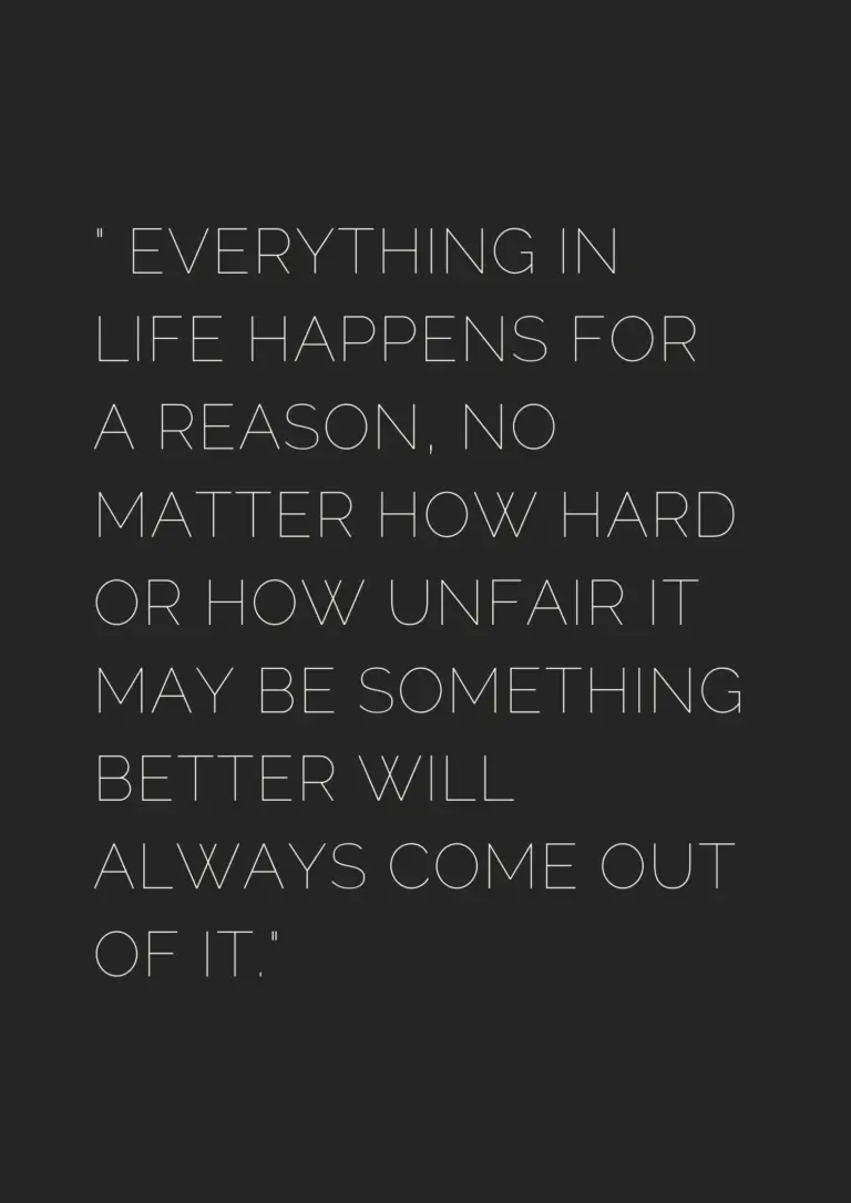 Everything life happens for a reason - museuly