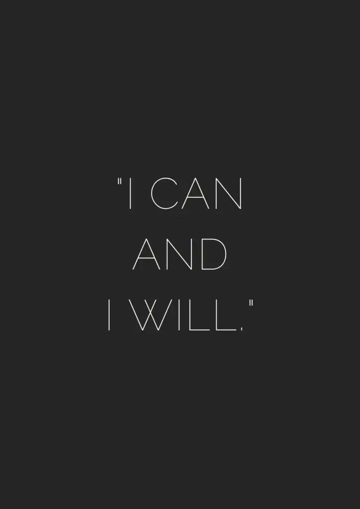 I can and I will - museuly