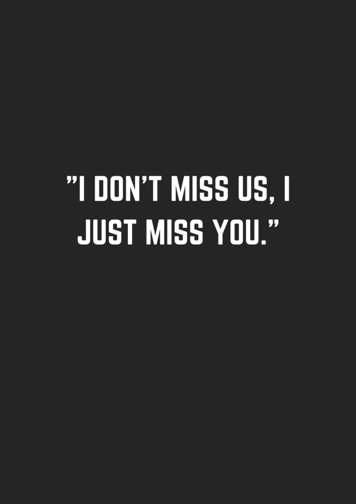 I dont miss - museuly