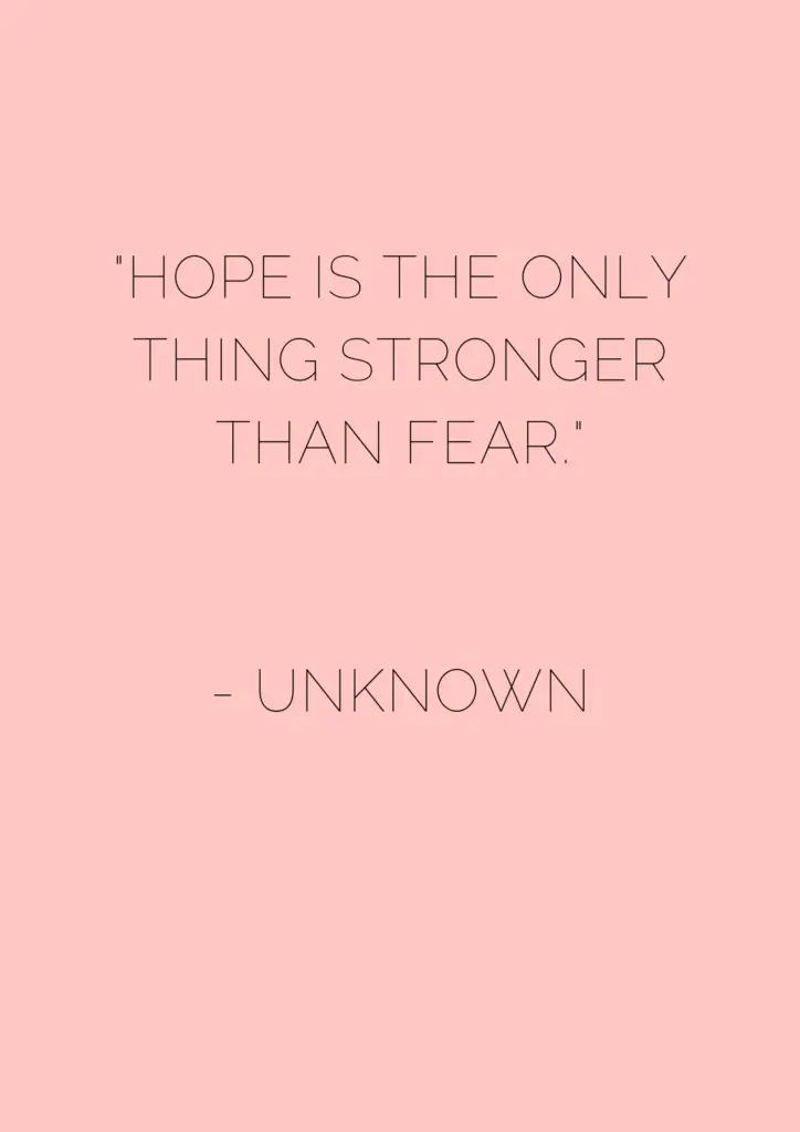 hope is the thing
