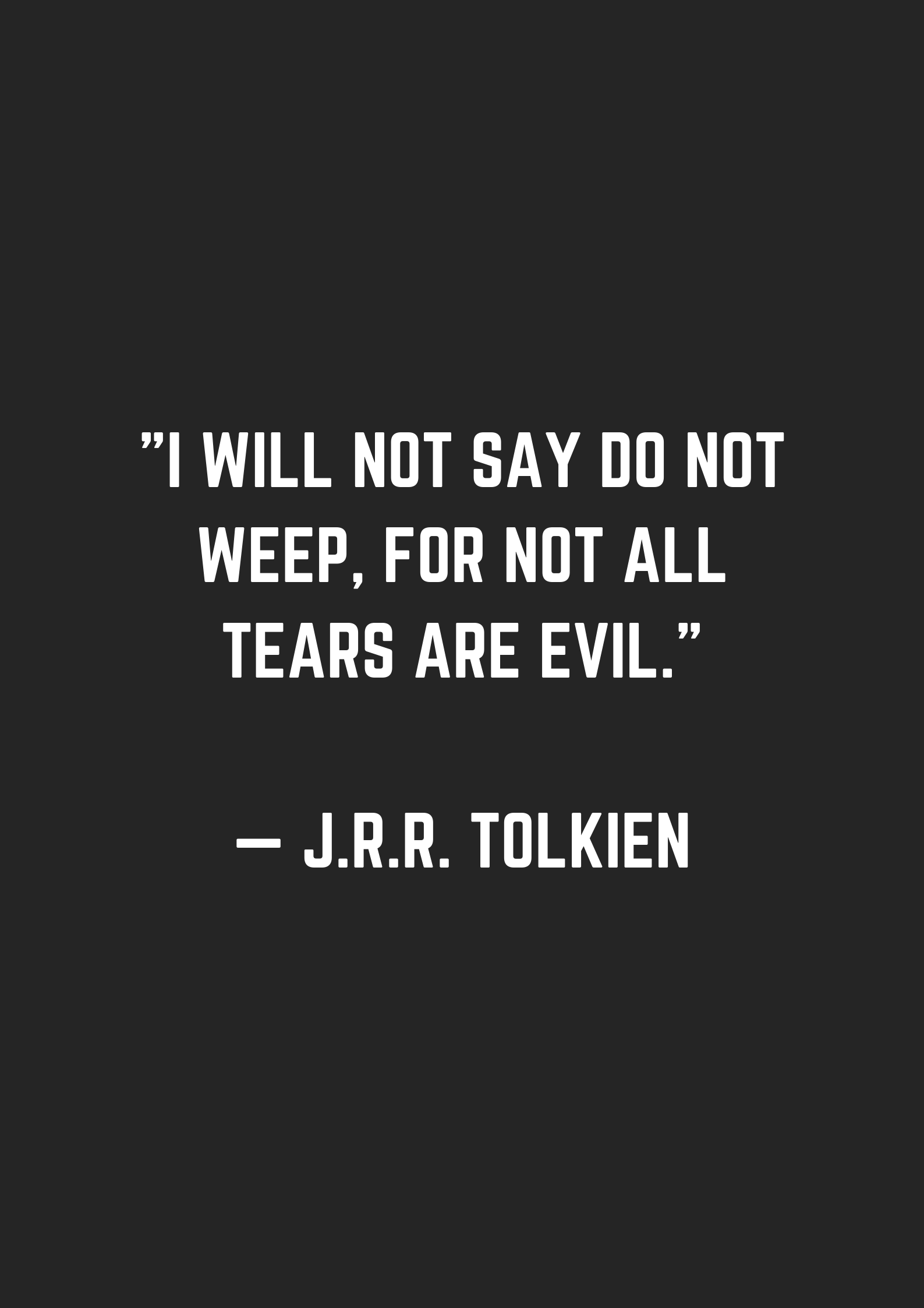 JRR Tolkien - museuly